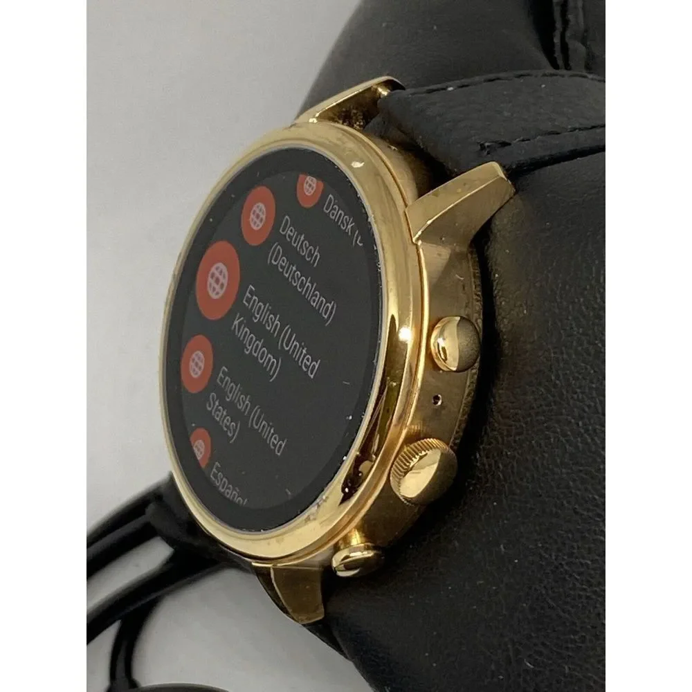 Fossil Gen 4 Authentic Digital Dial Smart Watch Custom Band FTW6018 BA313